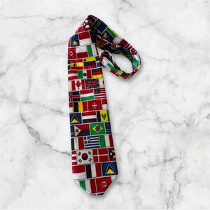 Steven Harris World Flag Necktie United Nations Ties
